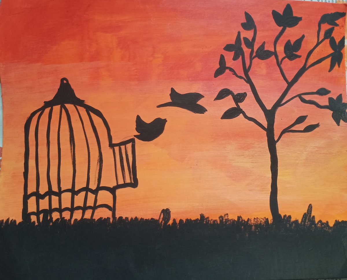 pallavipriya_'s tweet photo. Day17/21 #makechain
#21positivedays #painting after years.
Animals are reclaiming its space. #lockdownisgood #naturelovers
@PenduShehari @GuptaRavikala @NamrataSadhvani @savitha_rao @vyasshruti @SudhaRamenIFS @nanhiipari @KalyaniMuktevi @kalpana_designs @deespeak @ErikSolheim https://t.co/CbJyIj2MVk