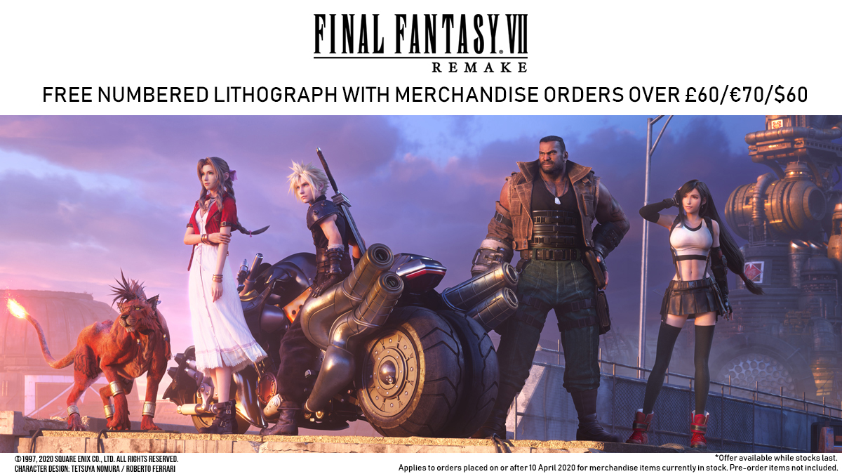 Square Enix Store Europe. Delivery clarification. : r/FFVIIRemake