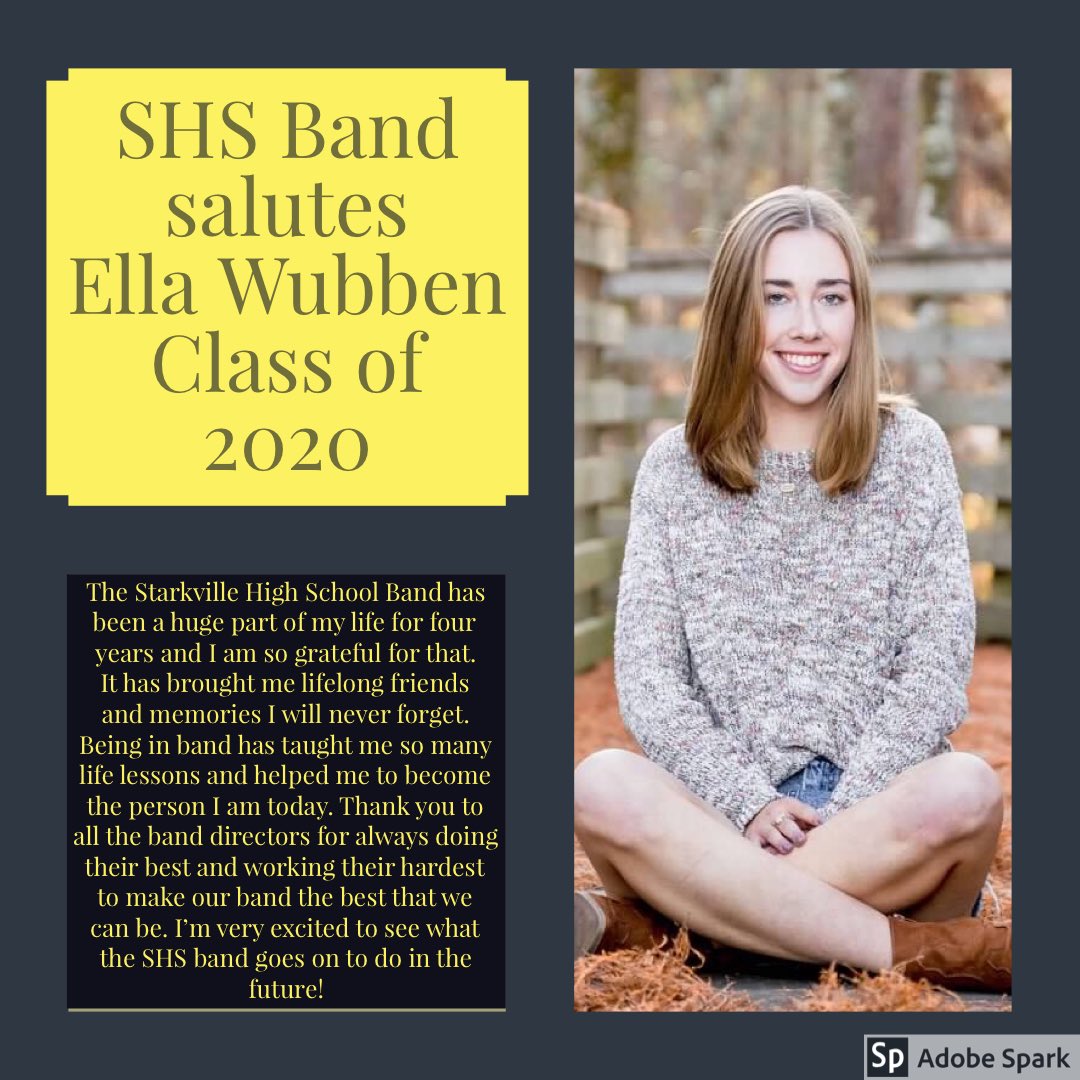 SHSjacketband's tweet image. #SHSClassof2020 @StarkvilleSD