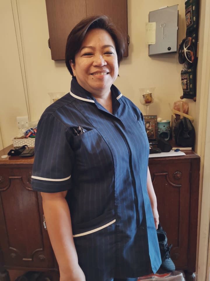 A nurse, mother, friend and most of a warrior. Mrs. Amor Gatinao has died this morning after being infected with COVID -19. She arrived in UK 2002 working as a Rehab Nurse in Willesden Hospital (Parkside Trust). 1/2  @CLCHNHSTrust