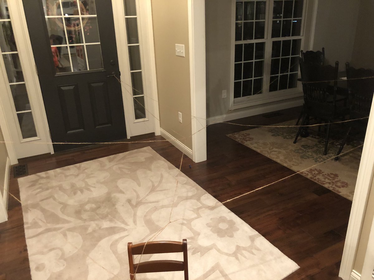 nstone27's tweet photo. The boys have been busy.  If the Easter bunny doesn’t make it to your house....he’s caught here! ☺️ https://t.co/SDM2nMeThB