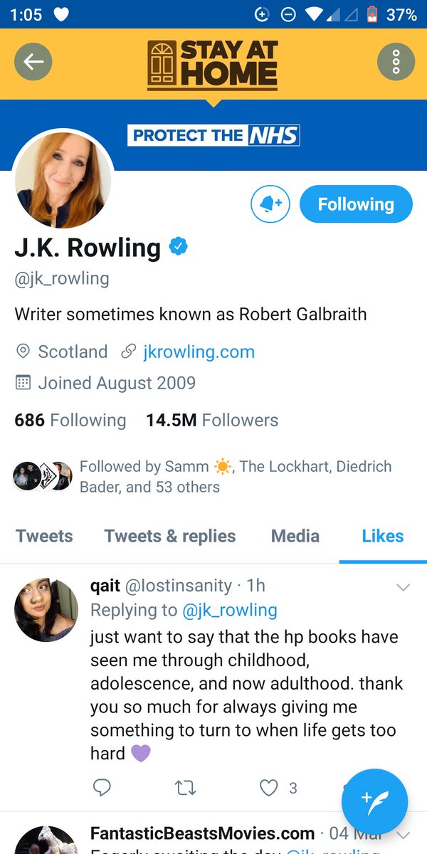 HOW IS THIS REAL LIFE. I WAS JUST NOTICED BY MY FAVOURITE AUTHOR IN THE WHOLE WORLD.