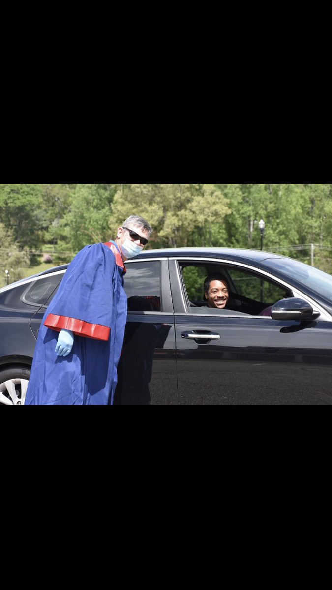 BrianMoore718's tweet photo. All things considered it was a pretty good week...I was able to see almost all seniors at our cap and gown drive through pick up and then I spent some time this morning with our extraordinary faculty and staff! #alldragonsmatter https://t.co/zwCRTPAliy