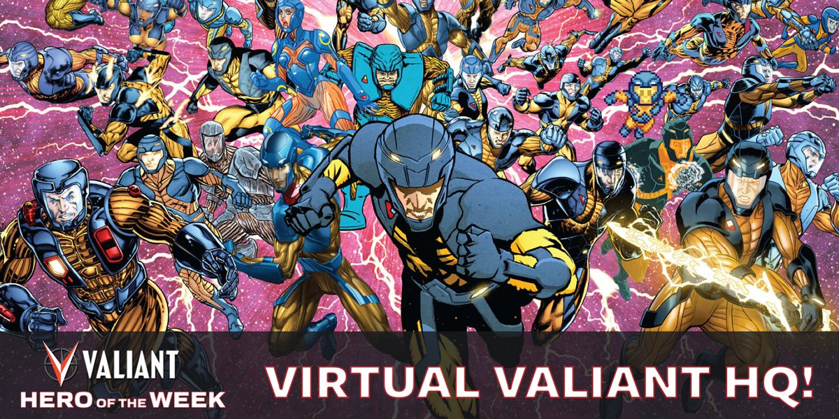 Welcome to the party! It's time for Virtual Valiant HQ - stay tuned to this thread for X-O MANOWAR art, videos, comic recommendations, and more from the Valiant team!(And feel free to add your own!) #ValiantAndQuarantine  #XOManowar