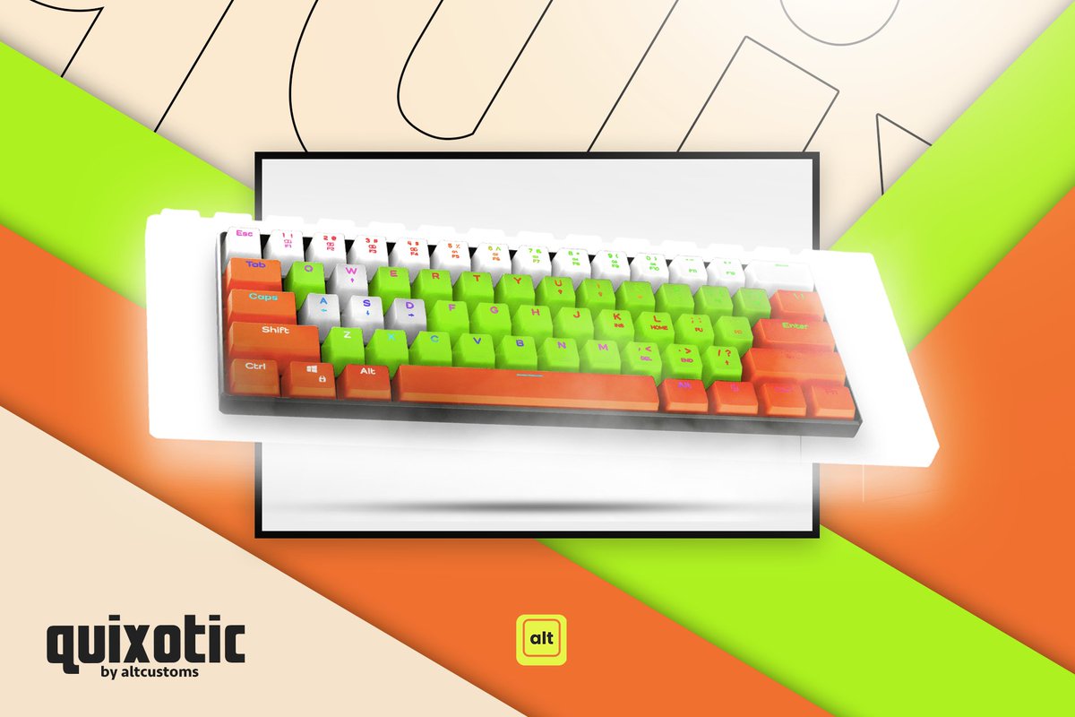 KraitiveOLD's tweet photo. 'quixotic' advertisement piece for @altcustoms 
-- feedback highly appreciated -- https://t.co/iO3T132ndl