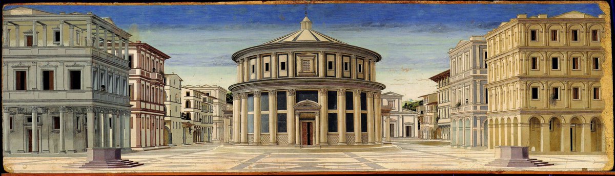 18. During the Renaissance, artists made a series of paintings of ‘ideal’ — and mostly deserted — cities. They now seem eerily prophetic.