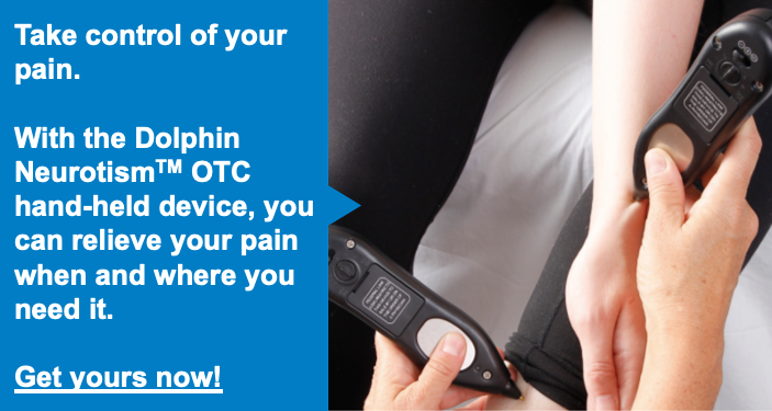 PainExpertKelly's tweet photo. Take control of your pain.

With the Dolphin NeurotismTM OTC hand-held device, you can relieve your pain when and where you need it.

Get yours now: 
https://t.co/oksb1TUYJa

#DolphinMPS #PainRelief #AlternativeMedicine #Active #PainFree #ChronicPain #MassageTherapy #Acupunture https://t.co/PTI5ldwX7E