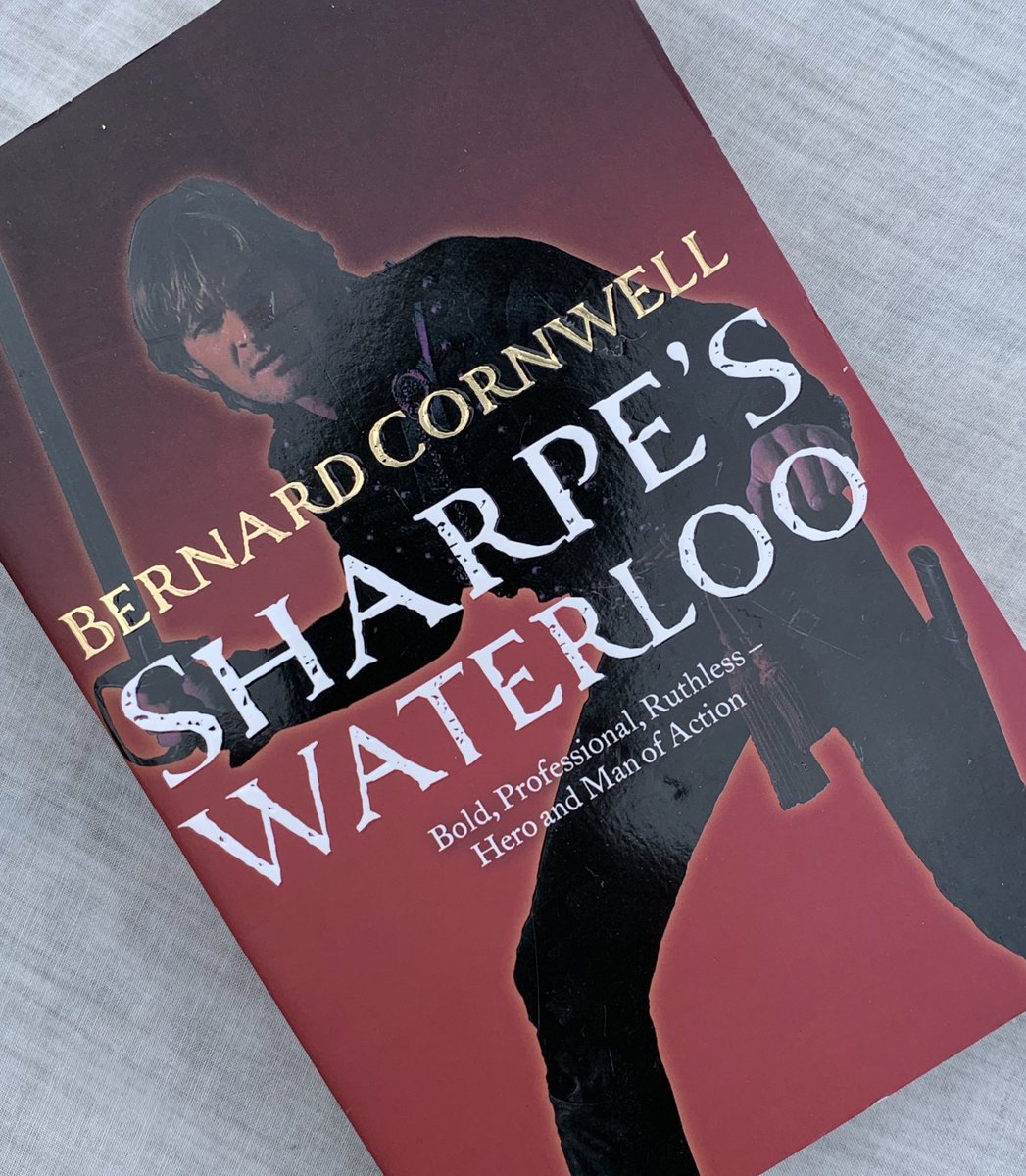 (6/13) Another fiction entry. Say what you like about  #Sharpe, but growing up in the 1990s the ITV series led to  @BernardCornwell’s novels which many moons later led to writing my MA thesis on Ireland and  #Waterloo. I owe that rifleman a lot.