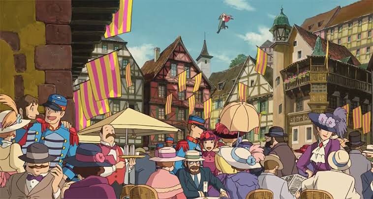 sharewithme18's tweet photo. หลังจากที่ได้ดู #HowlsMovingCastle  รู้สึกภาพสวยมากก แล้วคือฉากเมืองที่โซฟีอาศัยอยู่ เค้ามีต้นแบบมาจาก เมือง Colmar (กอลมาร์) ในฝรั่งเศส, ที่นี่ได้ชื่อว่าเป็นเมืองเทพนิยายเลย เพราะการ์ตูนดิสนีย์ beauty and the beast ก็ได้แรงบันดาลใจมาจากเมืองนี้เหมือนกัน 💛💛 #รีวิวnetflix https://t.co/RRwsdtwOlQ