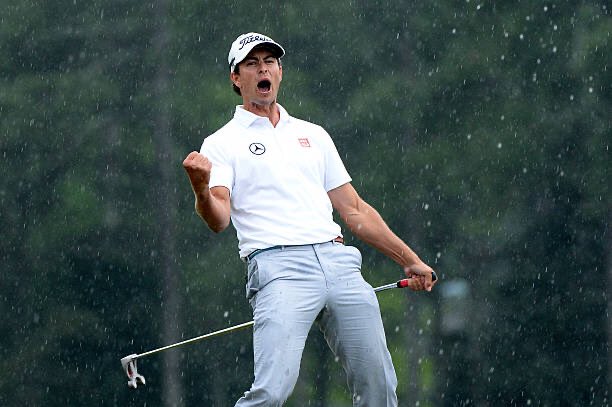 FootJoy's tweet photo. Thank you @espn for giving us another look at this iconic and historic moment! @TheMasters #2013Masters #adamscott #aussieaussieaussie 🇦🇺 🇦🇺 🇦🇺 https://t.co/3N3m8BNaIb
