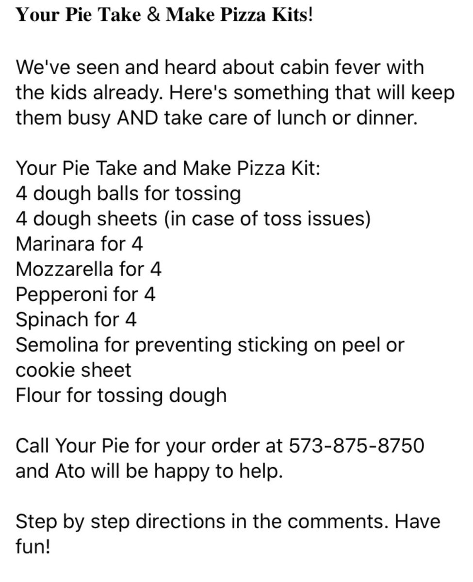 YourPieColumbia's tweet photo. Enjoy your very own Your Pie Pizza! https://t.co/MPXuP2PB4V