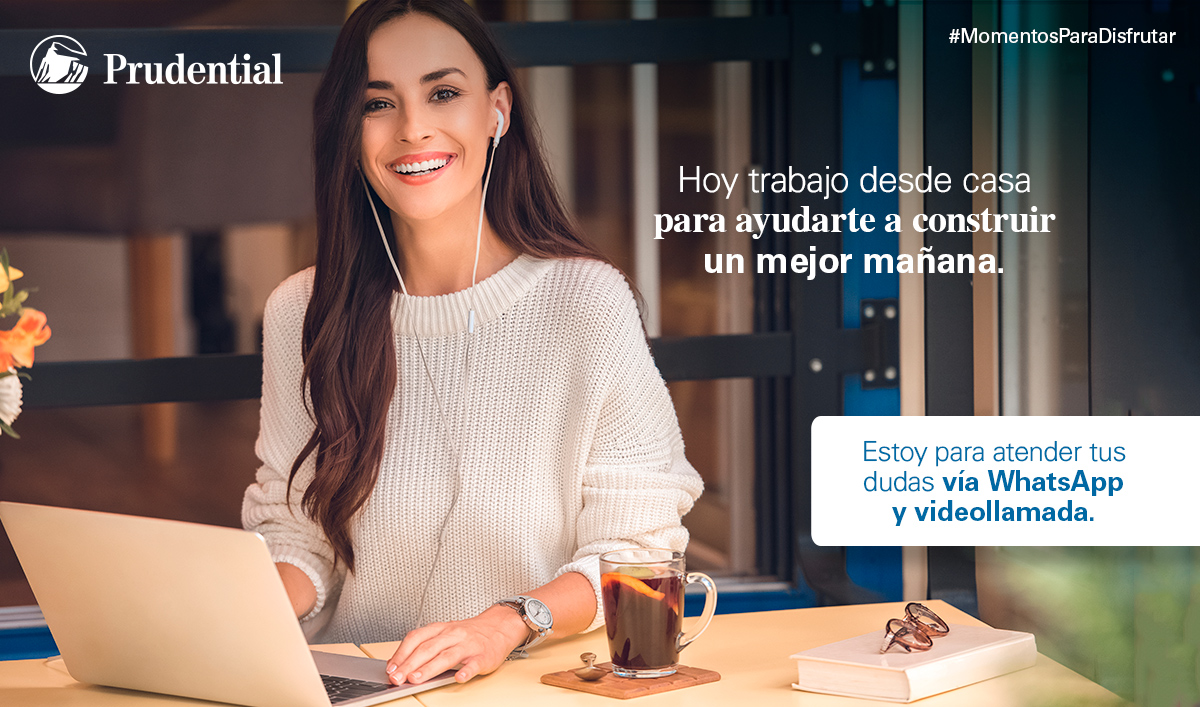 Es momento de cuidarnos entre todos. Un Agente Prudential podrá ayudarte vía remota a resolver todas tus dudas sobre cómo un Seguro de Vida puede cuidar de los tuyos.

#QuédateEnCasa