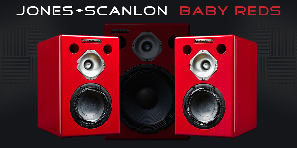 WayneJonesAudio's tweet image. "When Size Matters”
We are proud to announce the new addition to our family: 
The JONES-SCANLON  BABY REDS Studio Monitors

650 Watts (each) 

We are still Shipping!!!
Amazing Exchange Rate for USA customers
Currently  $1 USD = $1.58 AUD

jonesscanlon.com/baby-reds/