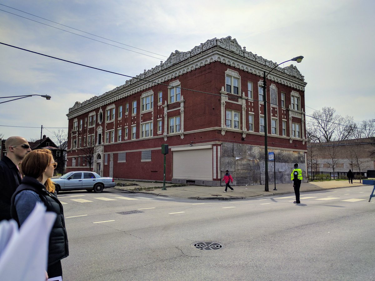Faded glory at 68th & Halsted in Chicago& #39;s Englewood neighborhood