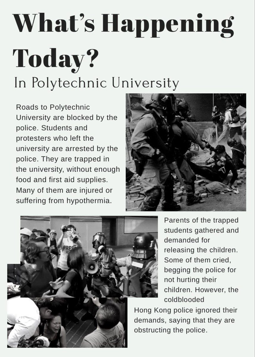 Cforcathy1's tweet photo. @CmonMan187 @HK_liberty_girl @MarshaBlackburn In fact before the person left this wall of word he or she has really experienced things more horrible than horror movie. It happens in #PolyU during last year 17th-29th November, when #HongKongPolice trying to massacre the students in the campus. #SavePolyU https://t.co/PzDIXgJluX