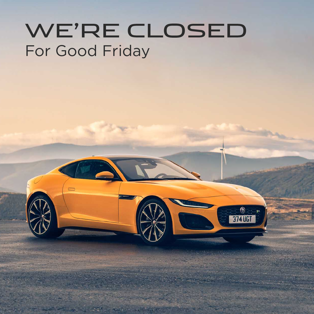 JLRRichmond's tweet photo. We're closed today for Good Friday. Have a great day and don't forget to #KeepItParked.
We're open tomorrow from 10:00AM - 6:00PM.
--
#JLRRichmond #CowellAutoGroup https://t.co/mGUnIYm5m7