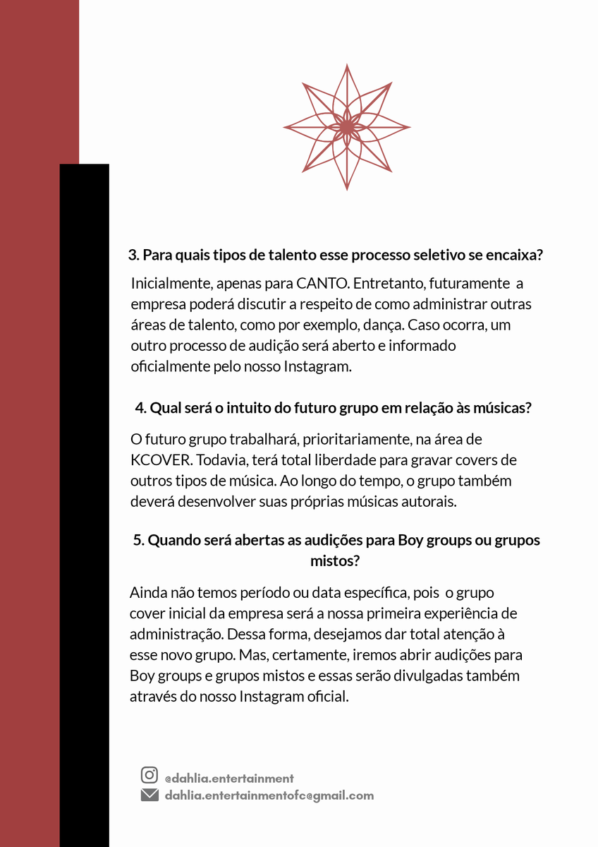 dahlia_entofc's tweet photo. O FORMULÁRIO PARA A INSCRIÇÃO ESTÁ DISPONÍVEL NO LINK NA NOSSA BIOGRAFIA ACIMA!

⚠️QUALQUER DÚVIDA PODERÁ SER ESCLARECIDA POR MEIO DE MENSAGEM (TWITTER)⚠️ https://t.co/jxqUYhddYN