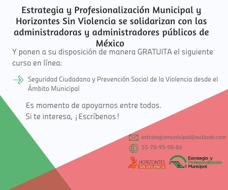 Horizontes Sin Violencia S.C. tweet media