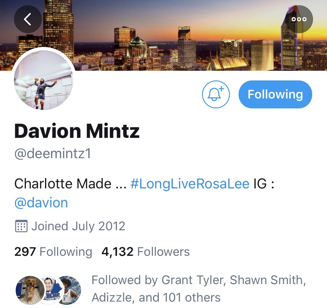 BigBlueDrew33's tweet photo. The #BBN needs to get @deemintz1 to 10K followers by the end of the day. #WeAreUK #HitThatButton https://t.co/s9HfsP1RrN