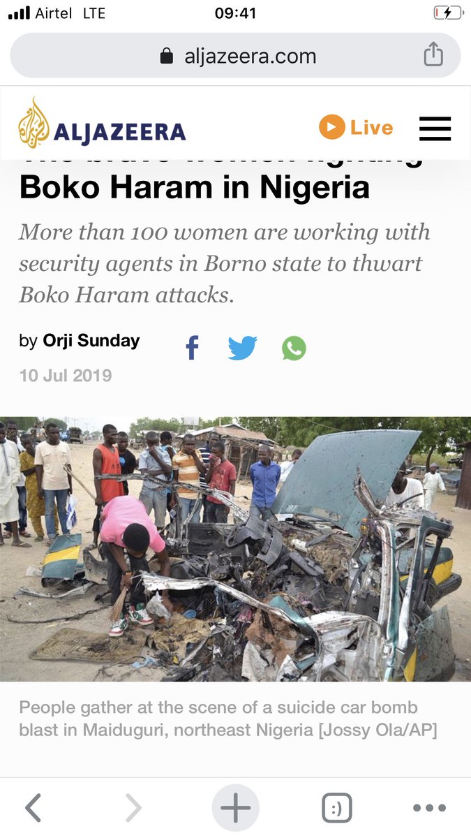 13. In Borno, some sets of brave women have come together to fight against Boko Haram. The insurgents know them and had severally warned them to stay away from the crisis. A few have died, many derailed but some 100 faithful heroines remain. Their memories must not perish.