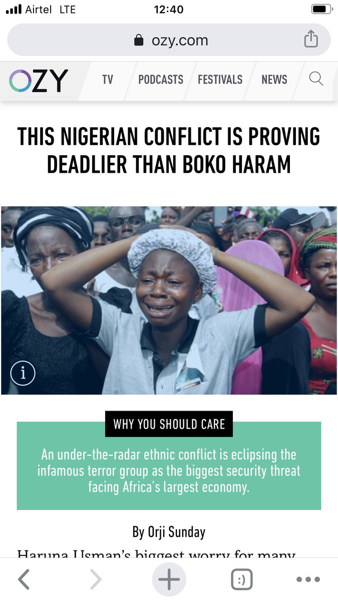 21. At the peak of Zamfara crisis and banditry, I wrote this piece. We looked at how the conflict is evolving, the links to Boko Haram and the troubles of having 3 wives and 25 children. I narrowly escaped abduction that night as the bandits struck near my hotel.