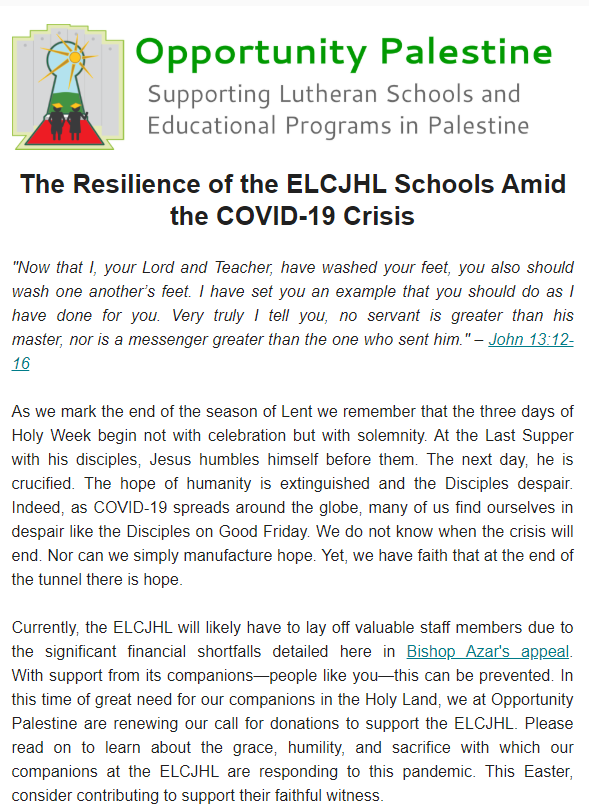 Opportunity Palestine tweet media