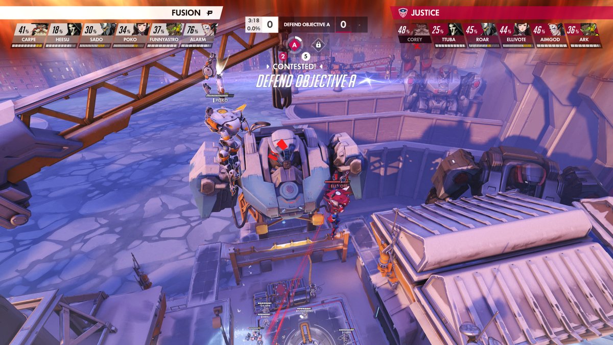 Cmbbros2's tweet photo. I knew Dva's boosters were buffed, but damn... https://t.co/xwnlUuVTXM
