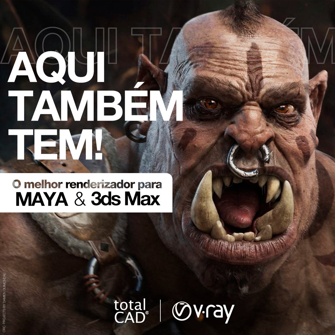 totalcadbrasil's tweet photo. O V-ray é indispensável para artistas gráficos e designers que desejam transformar seus modelos 3D em imagens foto-realistas com perfeição🎥🎞
#totalcad #render #renderizador #3d #maya #3dsmax #vray #design #criative #3Dartist #animationartist #3danimation #characterillustration https://t.co/rhYIld4iKp