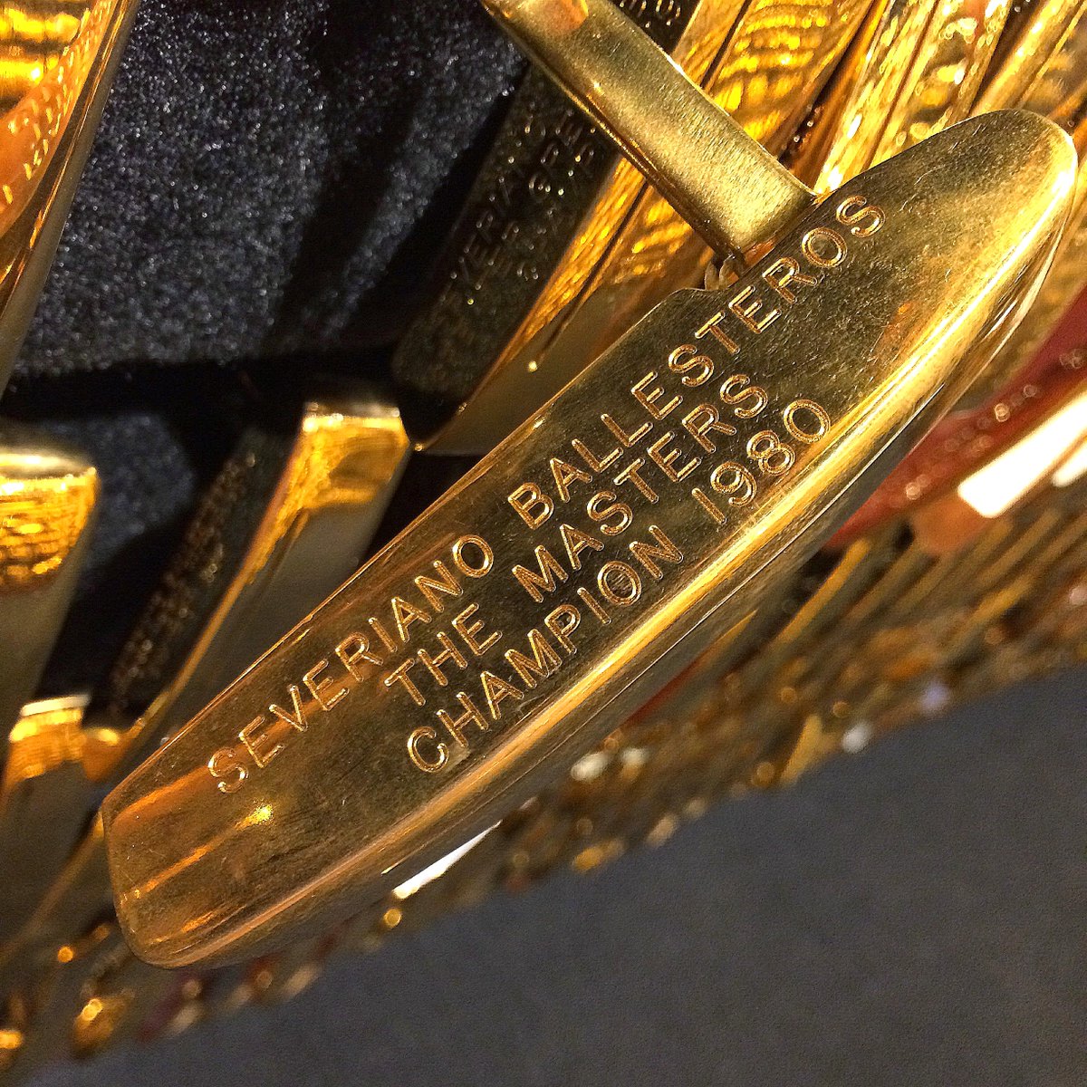 solid gold putter