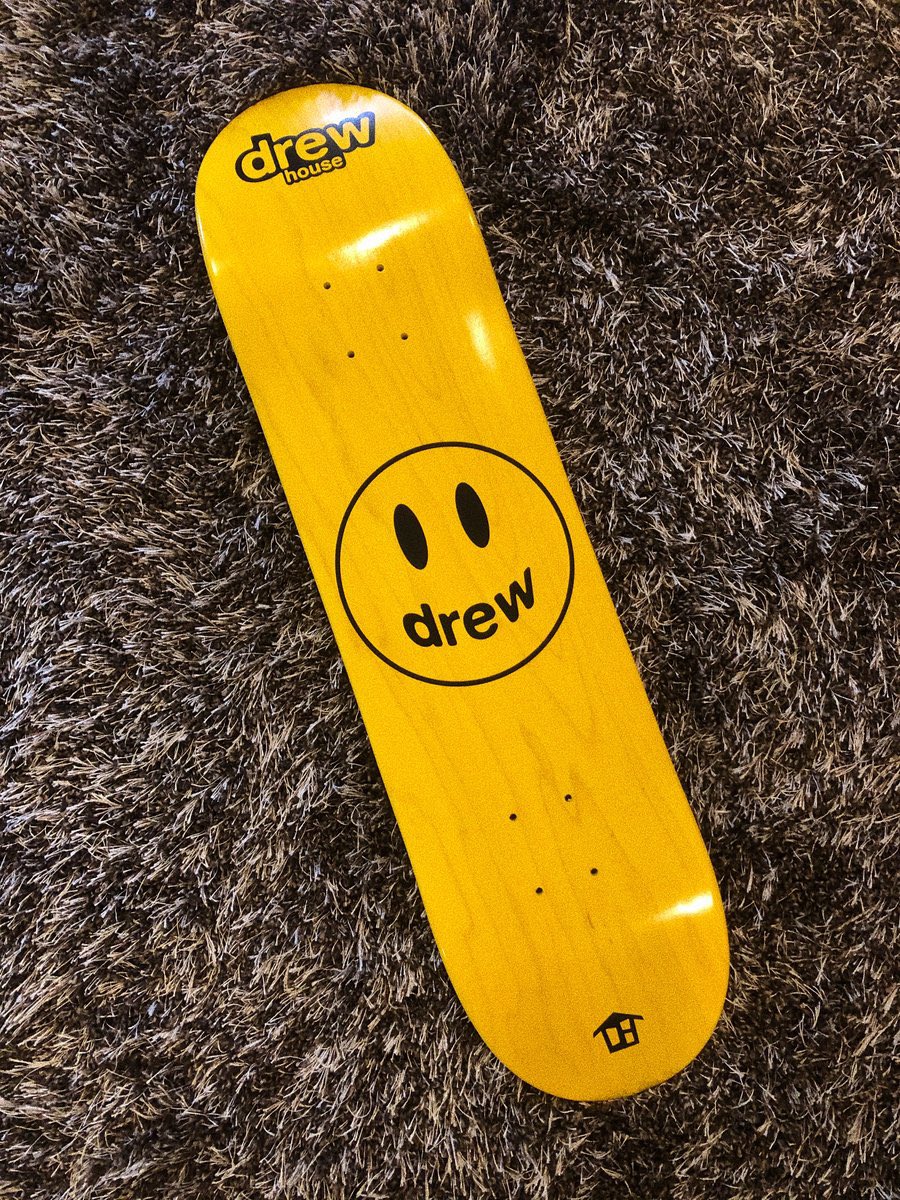 drew house yellow mascot deck スケートボード