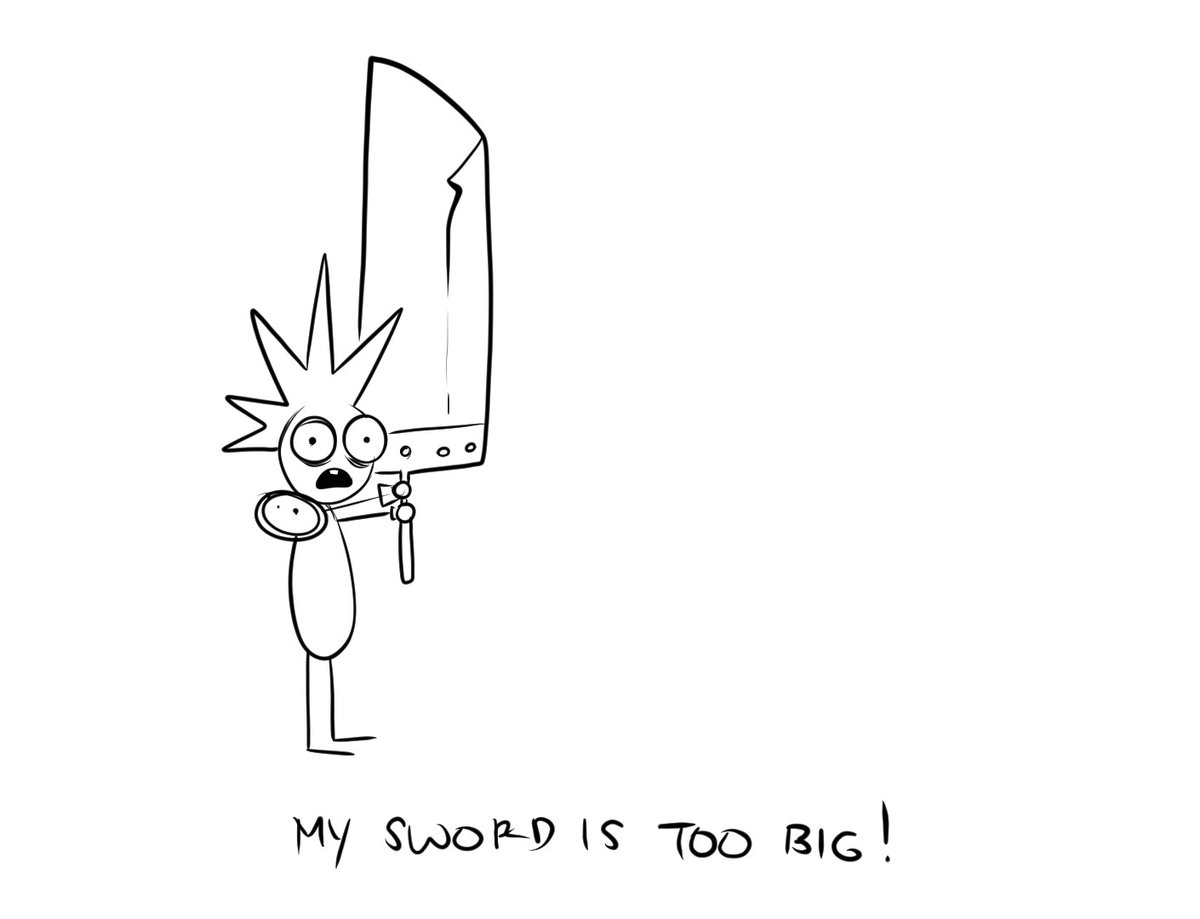 "My sword is too big!" #ff7r #finalfantasy7remake 