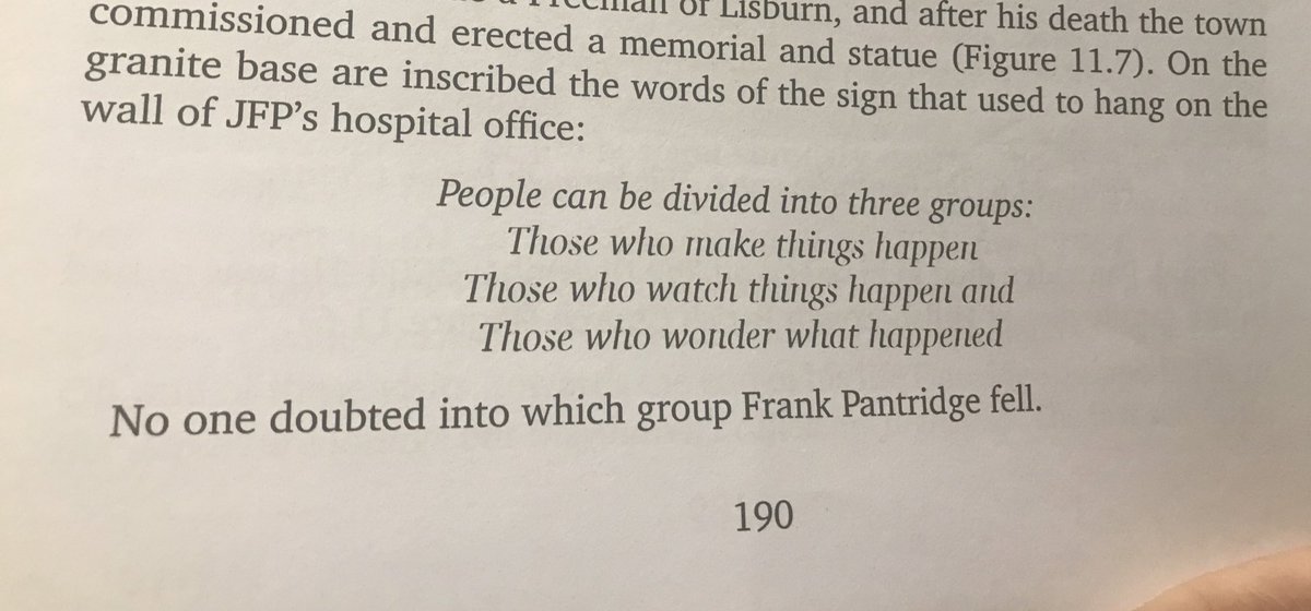 @shanemuk This reminds of the sign that apparently hung in the late Frank Pantridges office #FatherOfEmergencyMedicine #PortableDefib I think I know which group the #NHS and #HSCNI fell.....