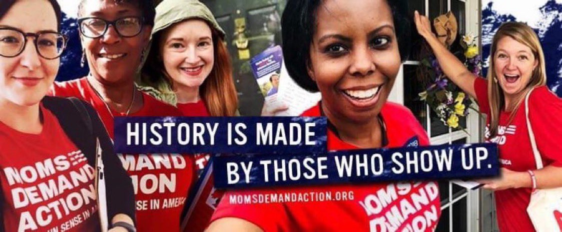 And now our red-shirted army of "mothers and others" is about to be unleashed on the 2020 elections.Along with  @Everytown and  #StudentsDemandAction, we’re bigger than the  @NRA with 6 million supporters and we’ve got $60 million to spend.Join  @MomsDemand. Text JOIN to 644-33.