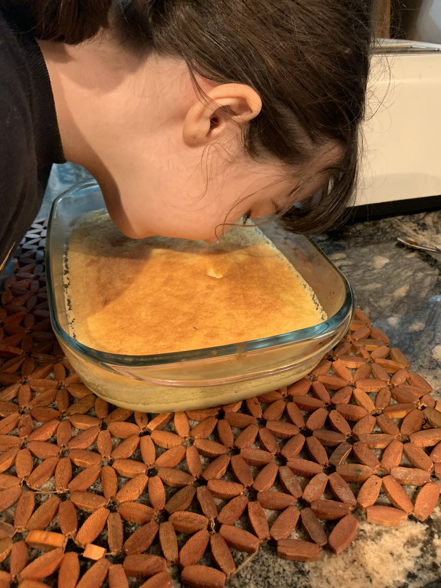 RED660's tweet photo. Made a #leon #lemonpudding tonight ... itโs smelling so scrummy! #covid #StayHome #food #cakes #pudding https://t.co/pryN96eUdD