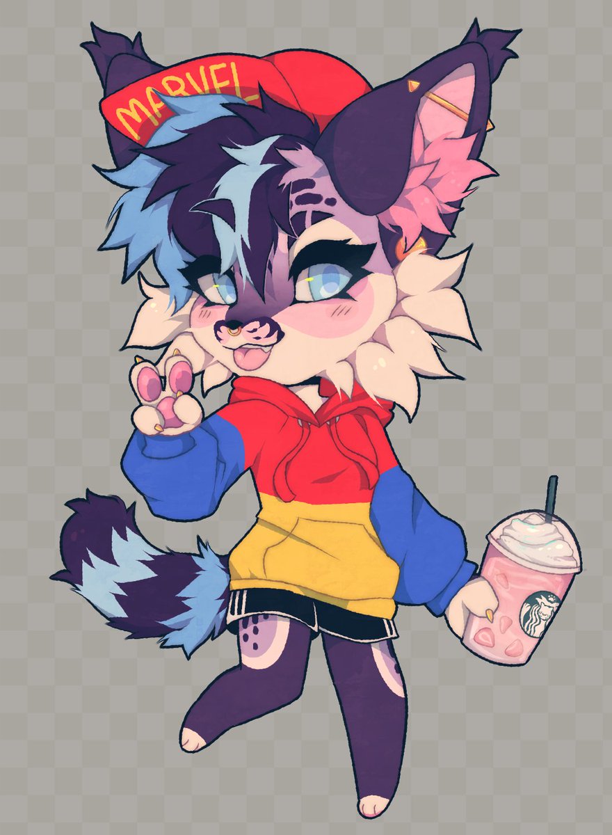 crispytyph's tweet photo. ✌️🍓
[chibi commission] https://t.co/64cGBzr0Dx