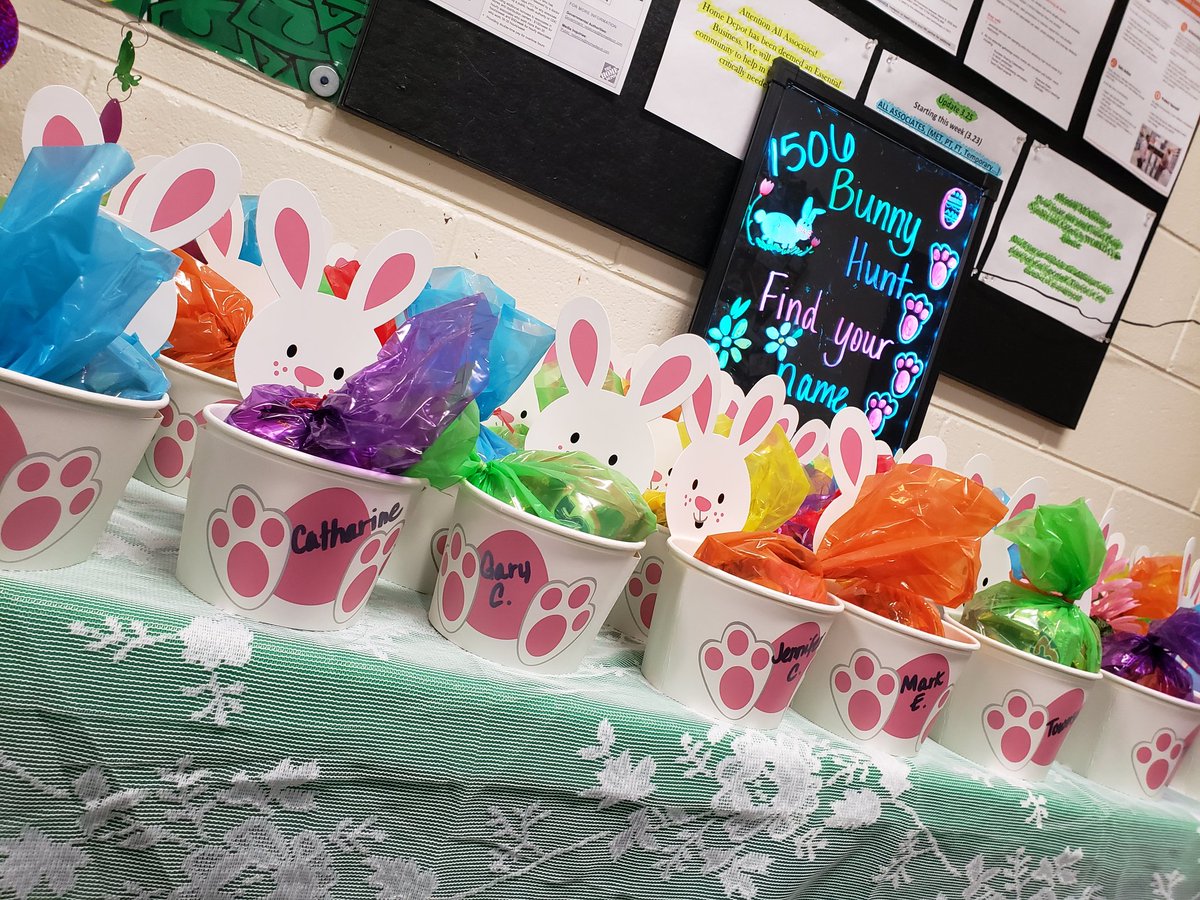 1506 Bunny Hunt
#HD1506 #HomeDepotProud
#PMDProud #d166bestinclass