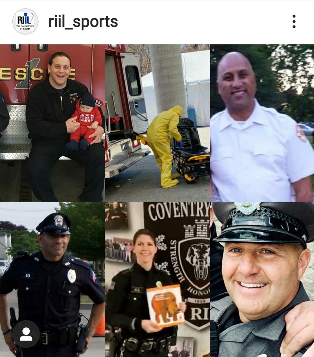 RIIL_sports's tweet photo. RIIL coaches wear many hats. Thank you to those who are also First Responders, risking your health &amp; safety on the frontlines to help keep the rest of us safe. Be well!
#RIILStrong
#hope ⚓
#makingadifference
Let us know about other First Responders in the RIIL community. https://t.co/f4BMoHiP7x