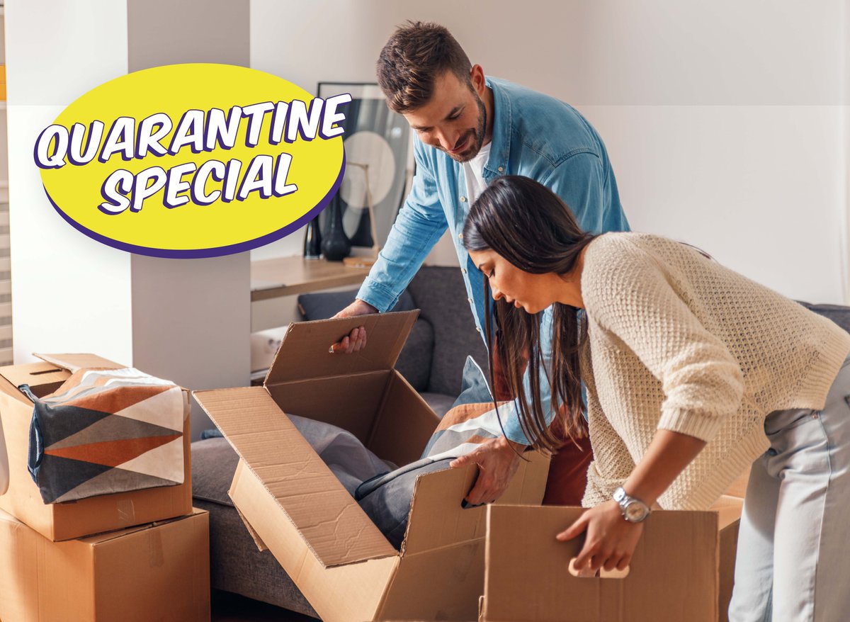 You can’t leave the house, but maybe that old lamp and couch should. During shelter-at-home, getting rid of those unwanted items can help pass the time.  We can deliver a roll-off dumpster to help.  Just give us a call at (219) 944-1800 and mention 'Quarantine Special'!