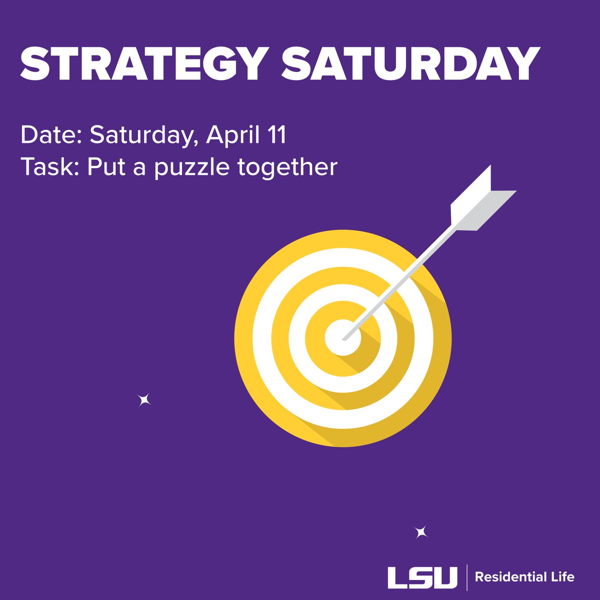 LSU Residential Life tweet media