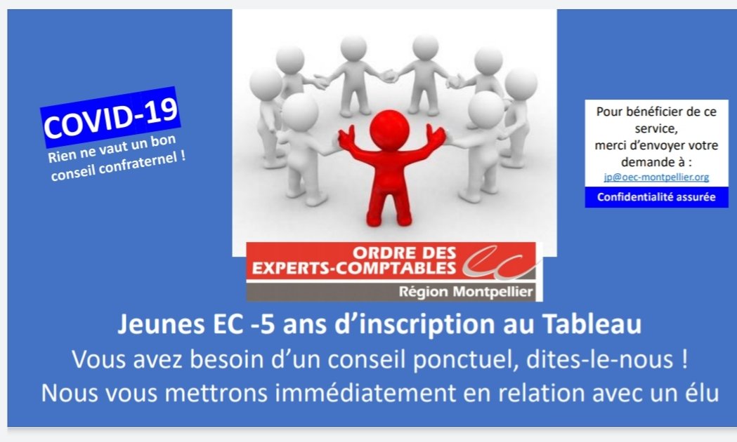 Dans cette situation exceptionnelle, n'hésitez pas à poser vos questions ! 
Ne restez pas seuls !
💪😊💪😊
Un échange dans la confidentialité   et une réponse rapide assurés!
💥💫💥💫
<a href="/CjecLR/">CJEC LR</a> 
@OECmontpellier 
@jpoingt