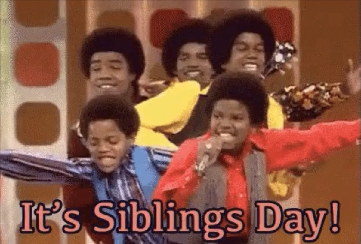 Happy National Siblings Day! #SiblingsDay #celebrate #family