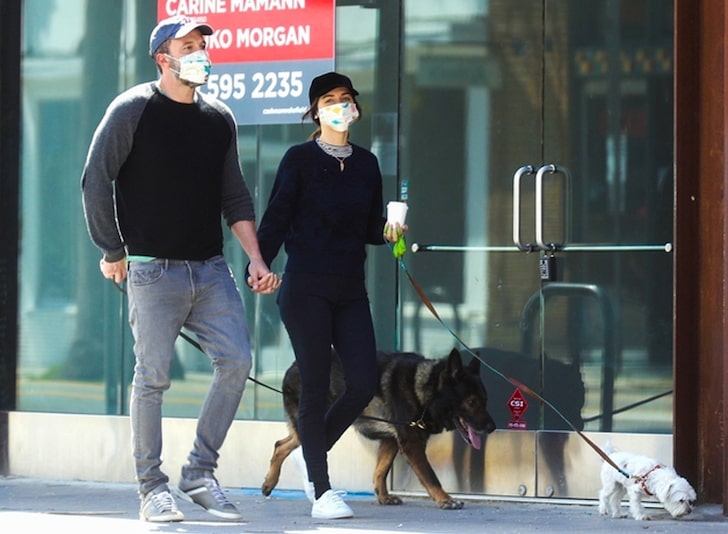 April 10: At least Ben and Ana are finally wearing masks
