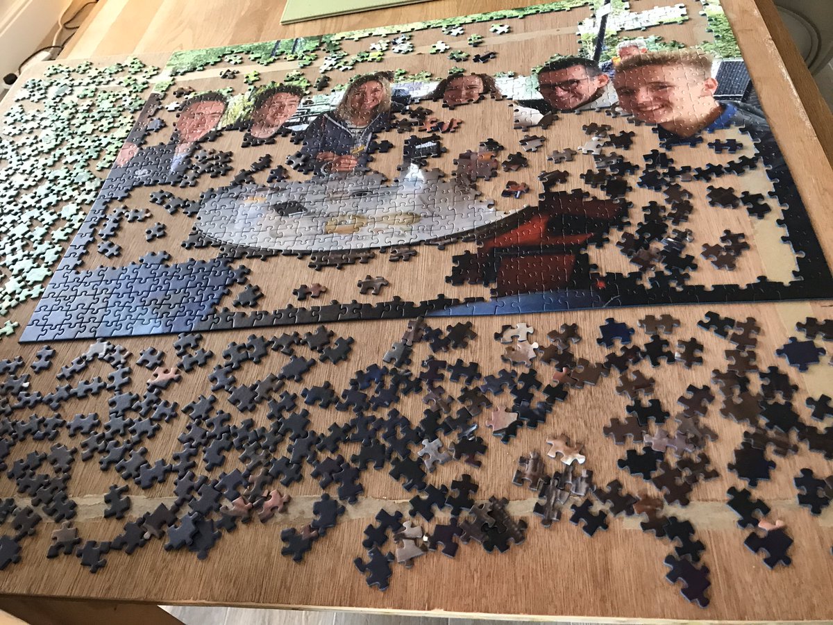 Oh my god. It’s starting to look like the Last Supper. #easter #lockdown