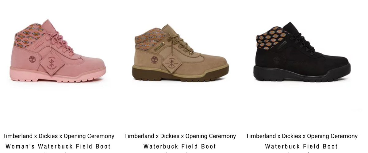 timberland x dickies x opening ceremony