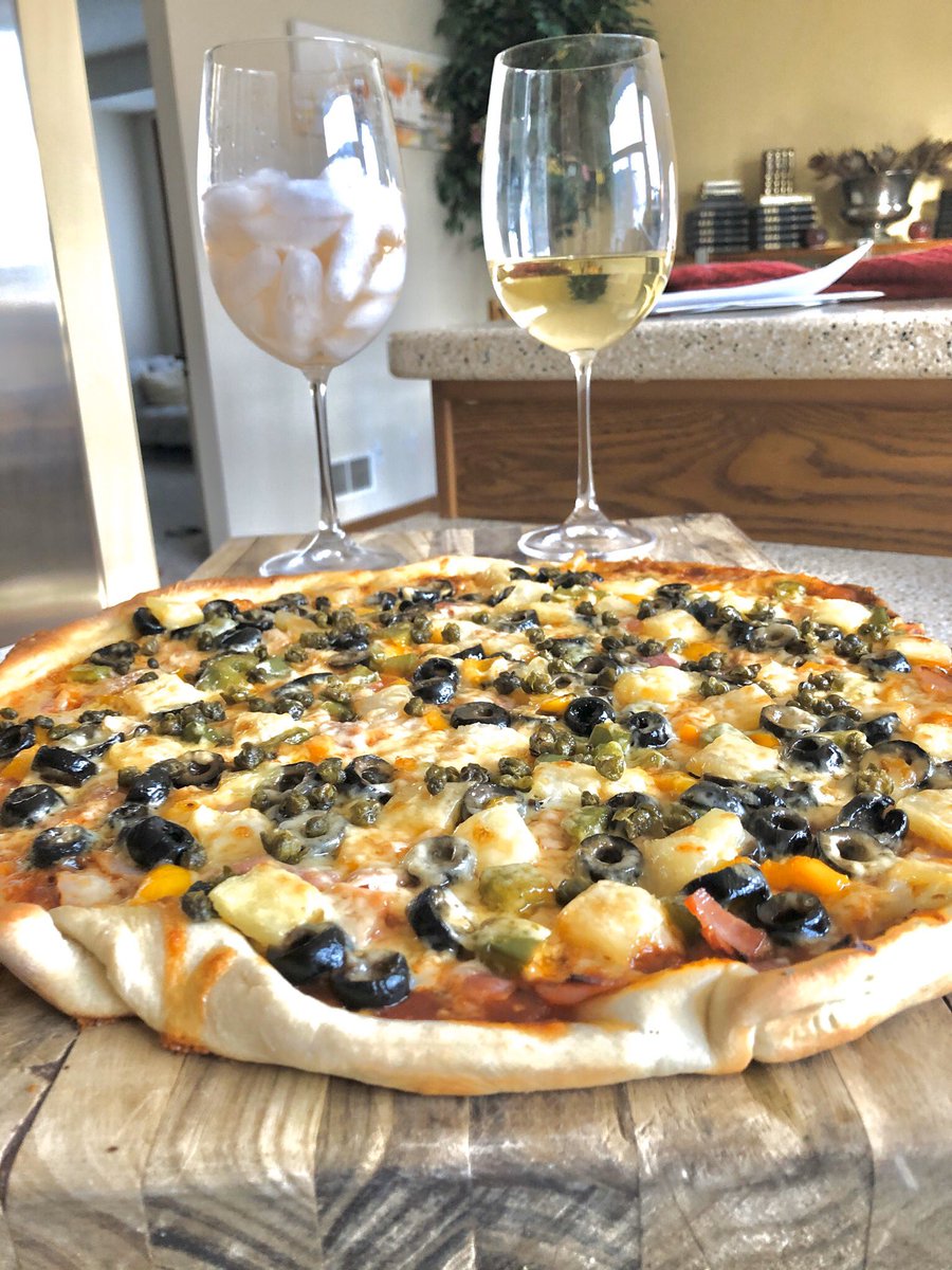 Who needs takeaways!!! Homemade pizza for dinner #StayHomeMN #QuarantineLife