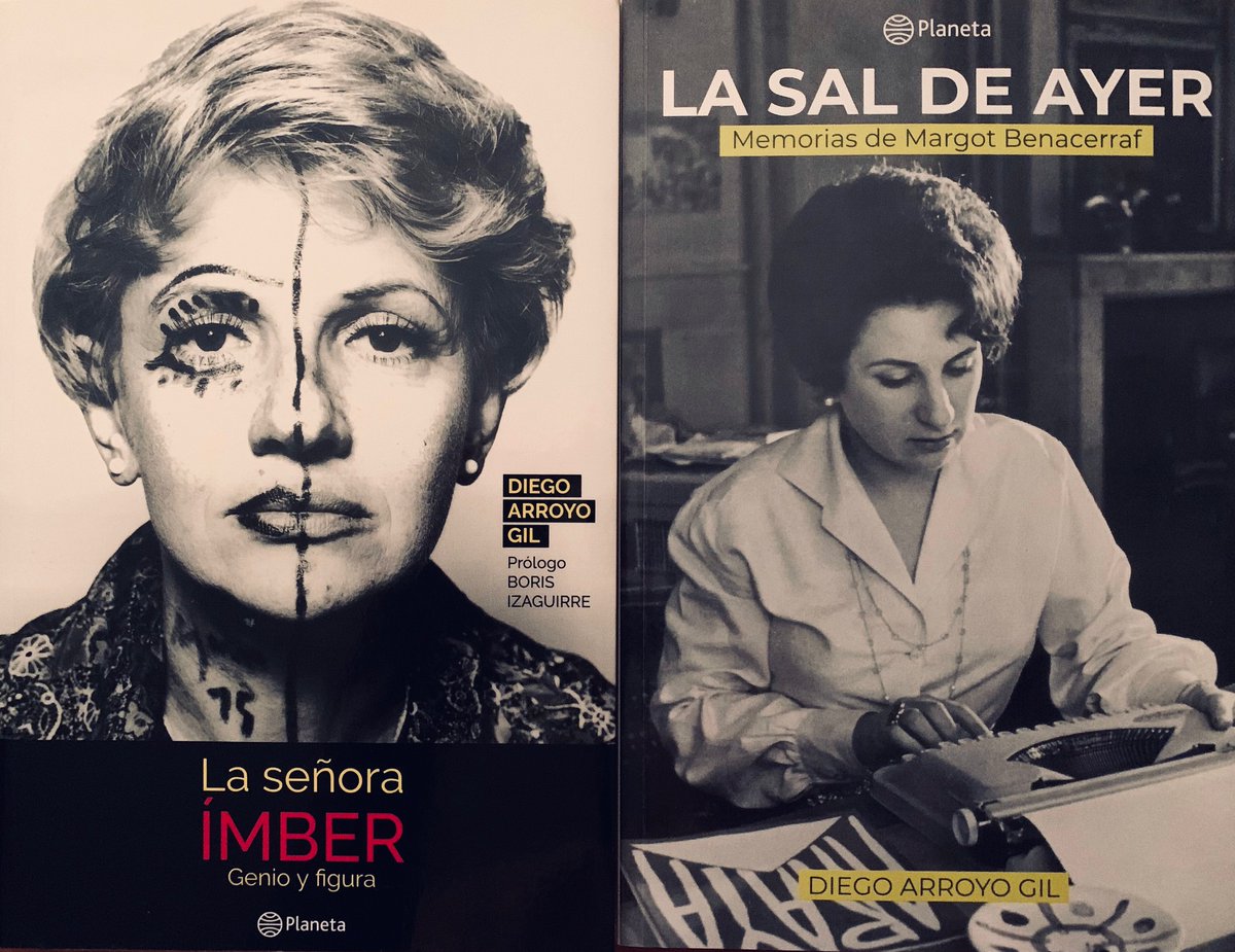 Amigos, si alguno está interesado en leer "La señora Ímber" o "La sal de ayer. Memorias de Margot Benacerraf" en formato digital, escríbame un mensaje privado. En acuerdo con la editorial Planeta, haremos envíos gratuitos de estos libros para leer en tabletas y celulares.