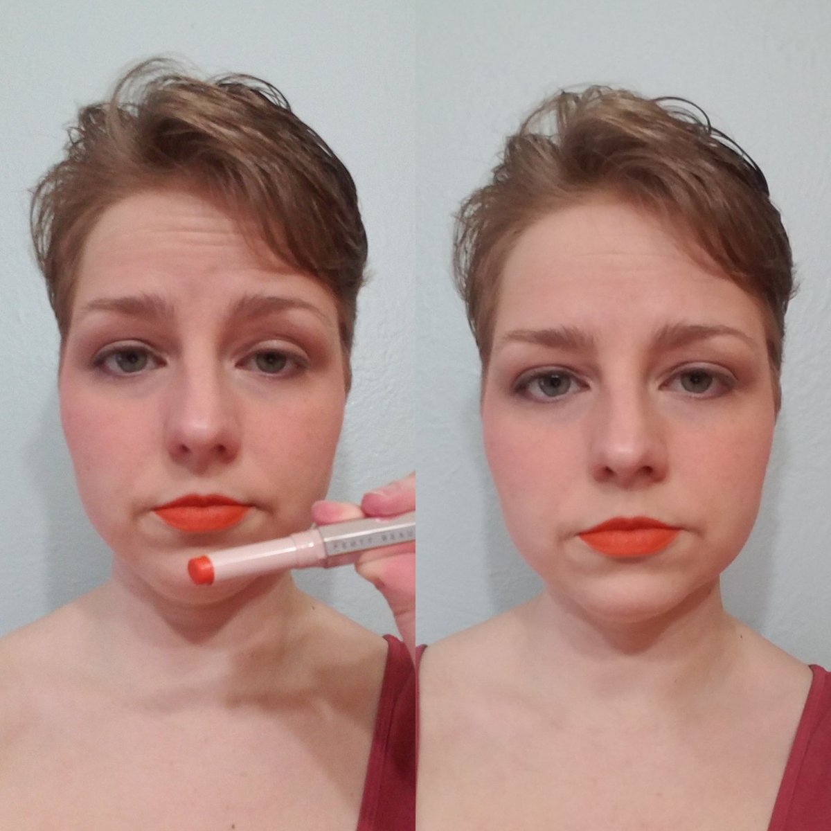 LipstickOops, I forgot a real "before" photo. Time elapsed: 21 minutes