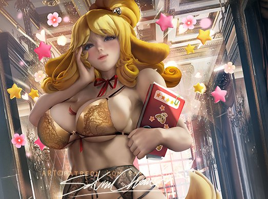 SakimiChanArt's tweet photo. #Isabelle #AnimalCrossingNewHorizons spicy vr ;3
nsfw set psd,hd jpg, video process !etc-https://t.co/aOexmxJchm https://t.co/n7Yxu3H4E3