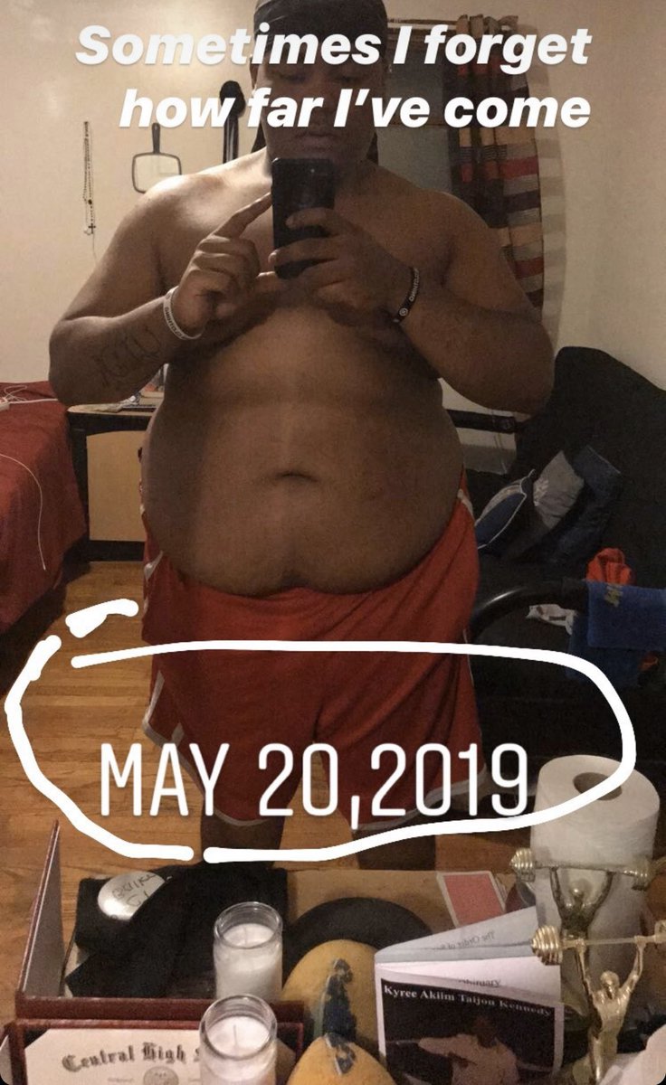 jay_theproof_56's tweet photo. Thought I would bring it to Twitter . Almost 10 months later and 120 pounds down !! Still working! #FridayMotivation #youcandoit https://t.co/IWjTw3kHD4