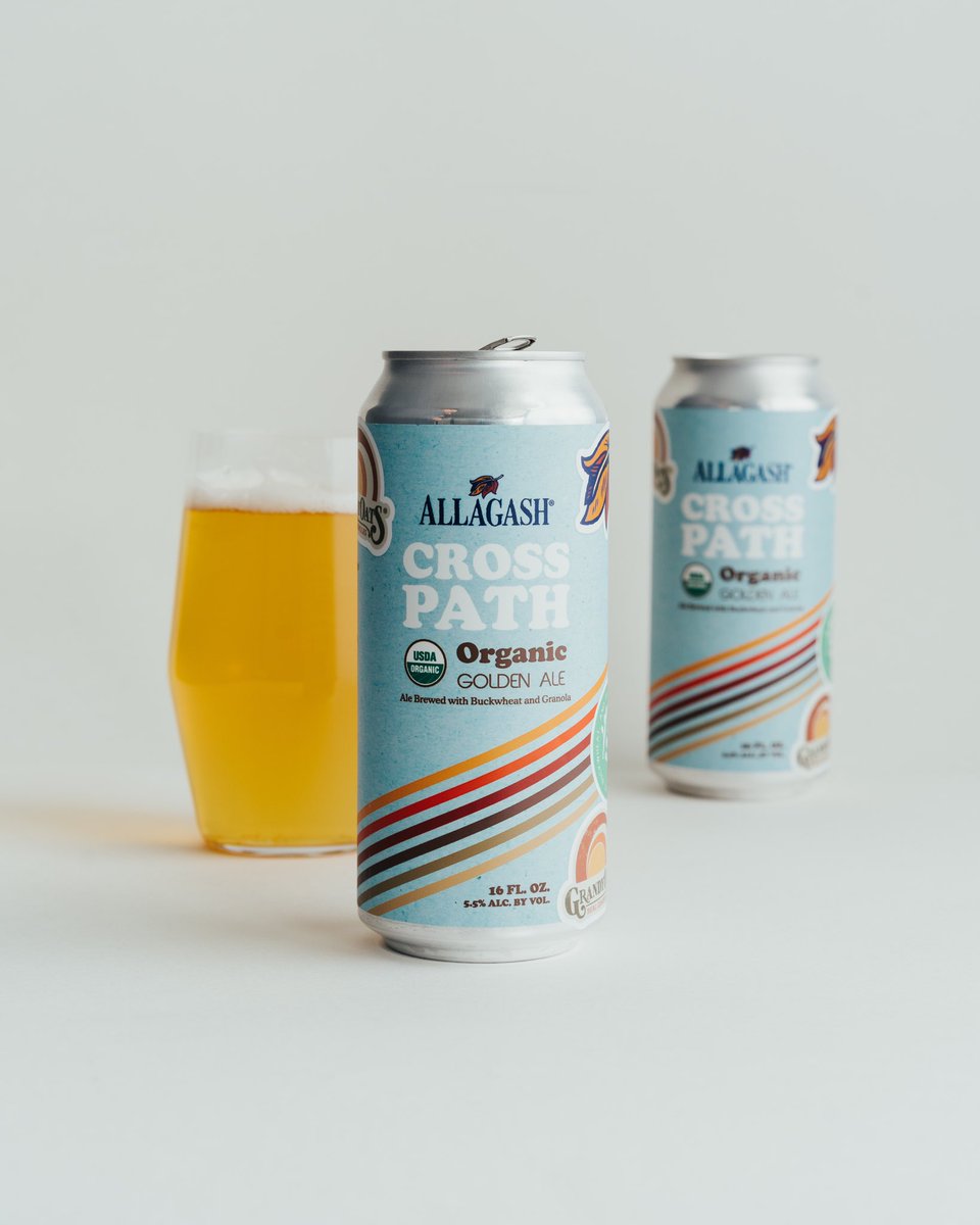 Love this Belgian-style golden ale from <a href="/AllagashBrewing/">Allagash Brewing Co</a>! Crosspath is really a celebration of all things Maine with organic Maine grown oats, buckwheat, malts, hops, and <a href="/realgranolas/">GrandyOats</a> Granola. It is refreshing with a great depth of character.